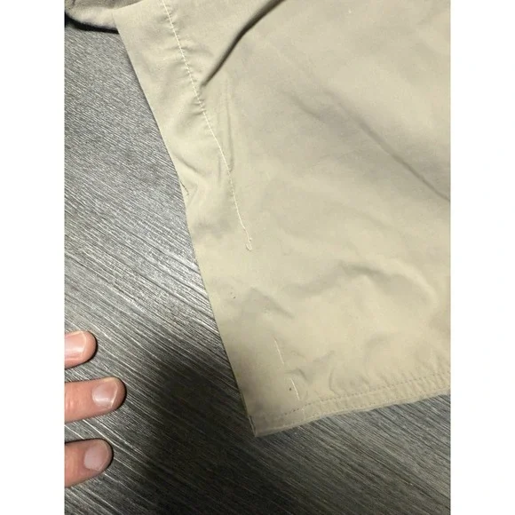 Eastern Mountain Sports EMS Convertible Cargo Pants Men's 36x29 Beige Zip Off - Picture 9 of 10